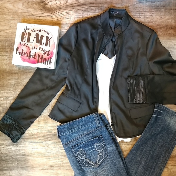 Jackets & Blazers - T U X E D O  Black Blazer Jacket